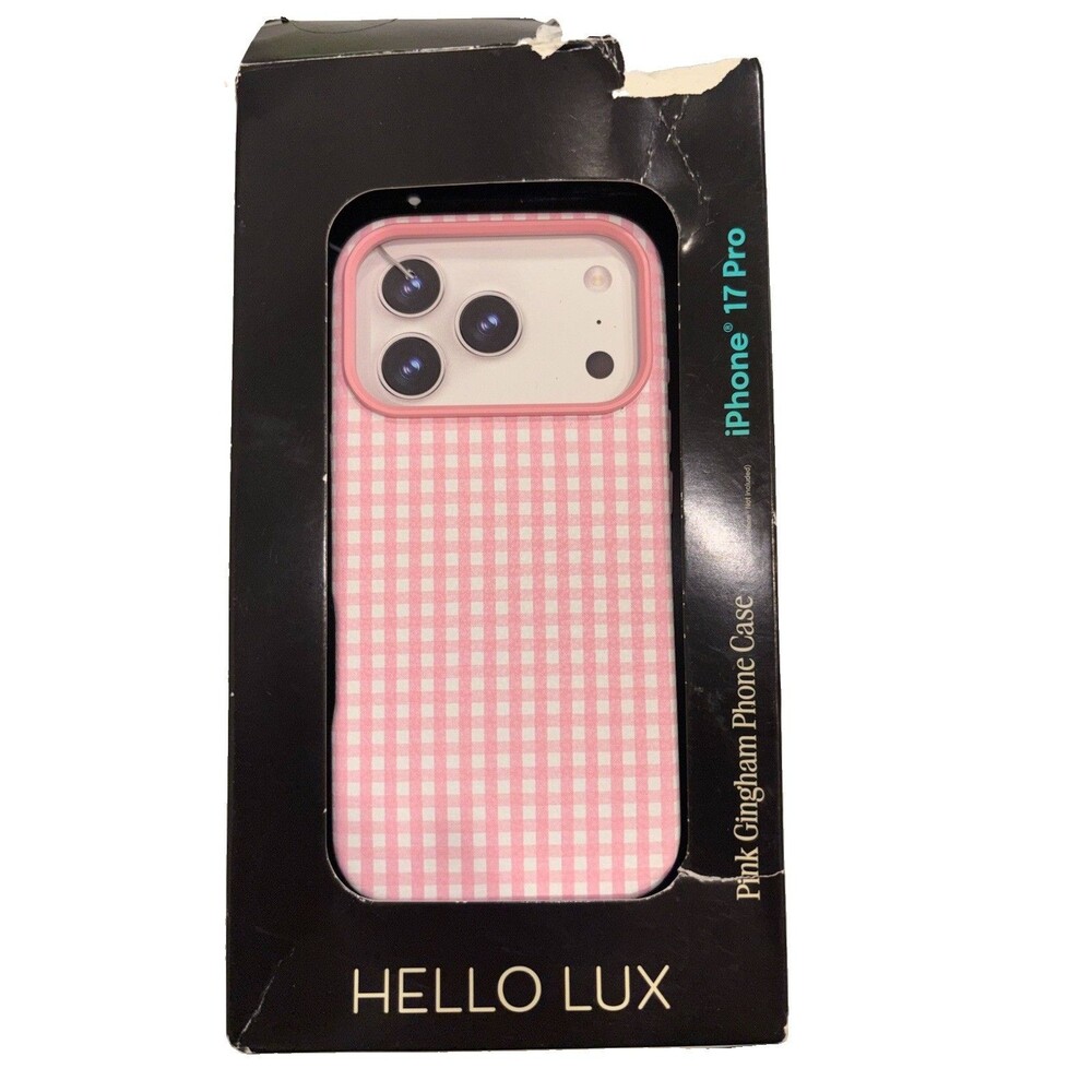 Hello Lux Pink Gighman Phone Case For iPhone 17 Pro SEE DESCRIPTION